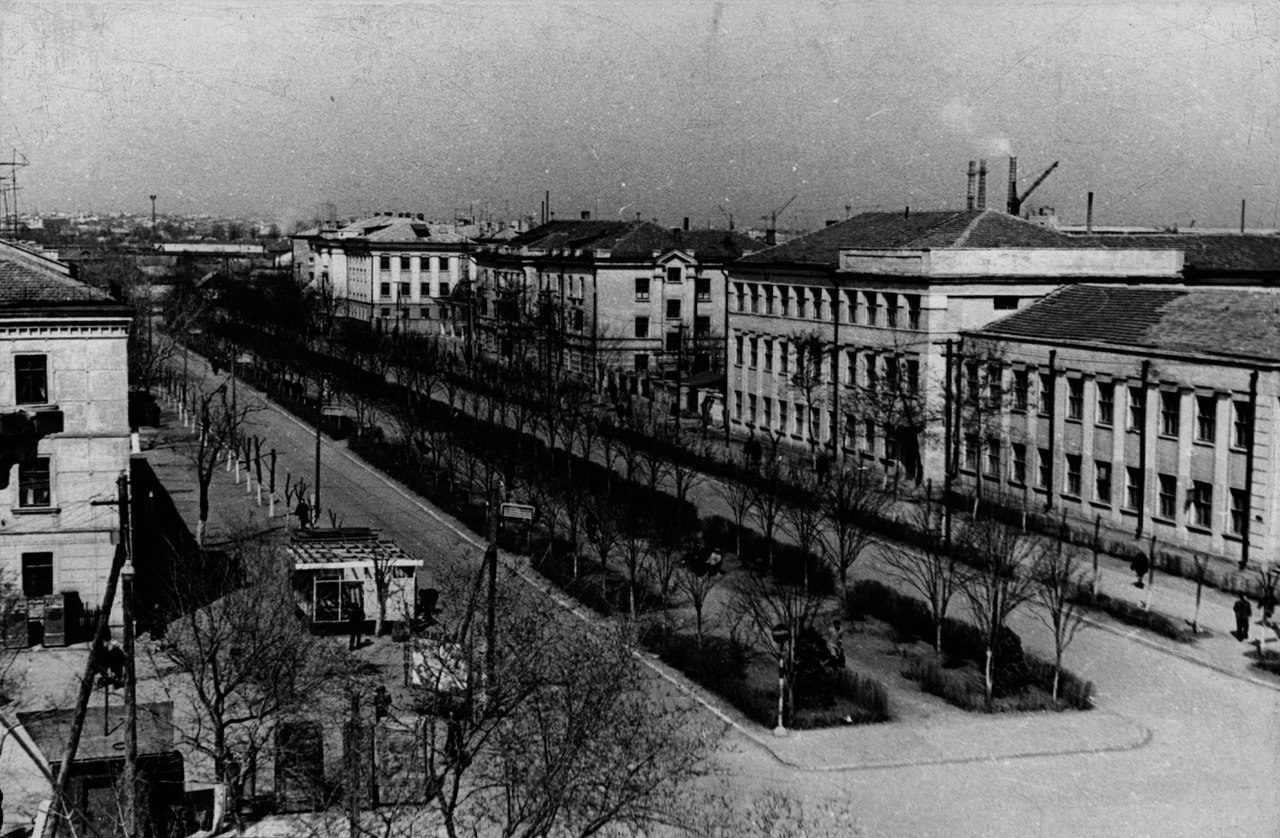 Спортивный переулок, ныне бульвар Гагарина